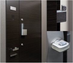 スタイリッシュな玄関廻り